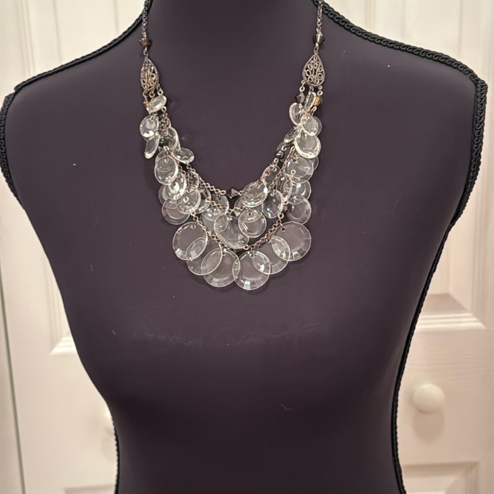 Chico's clear Statement Necklace
